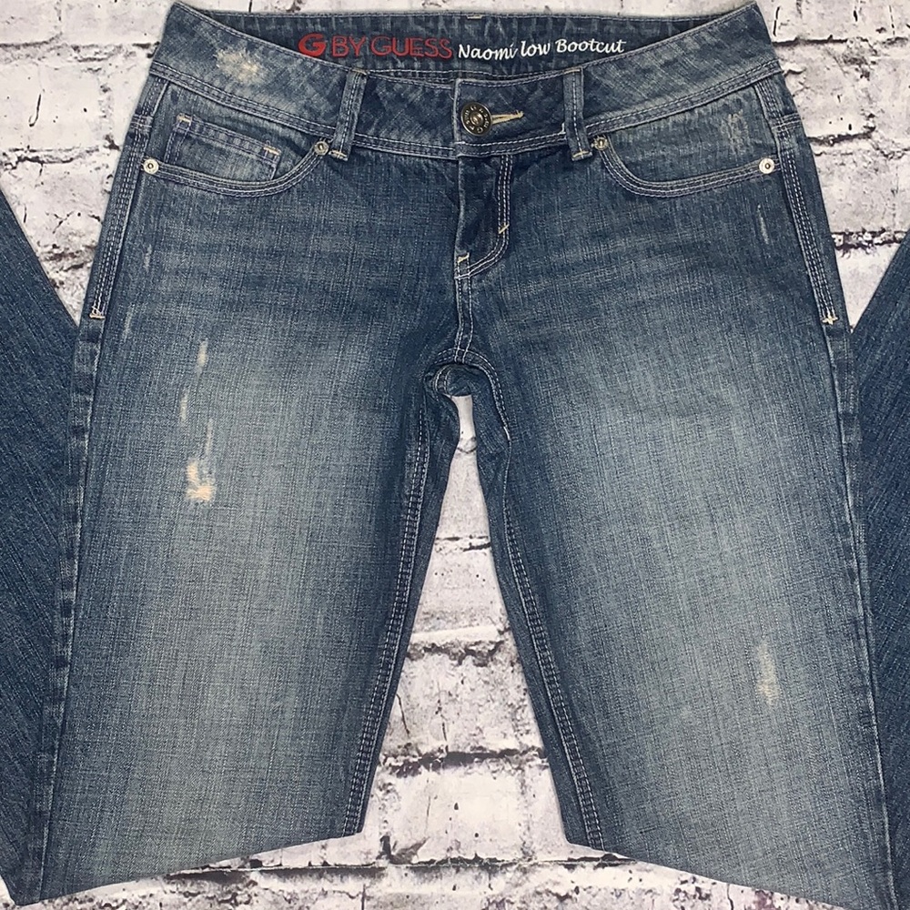 G By Guess Naomi Low Bootcut Jeans